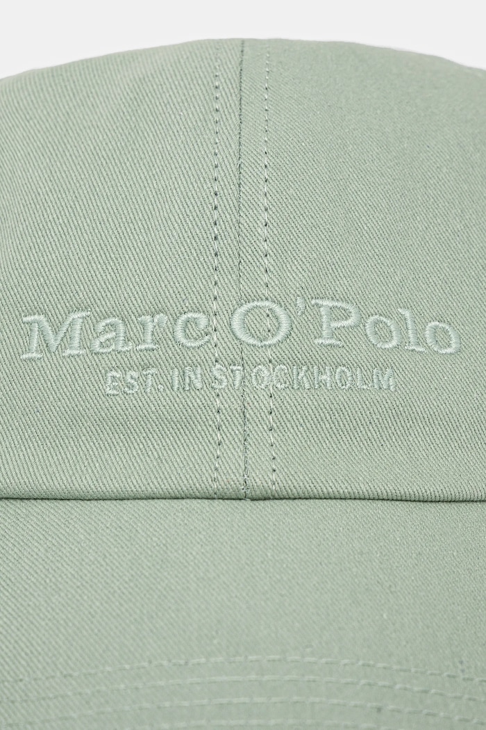 Bavlnená šiltovka Marc O'Polo 502802601063 tyrkysová SS25