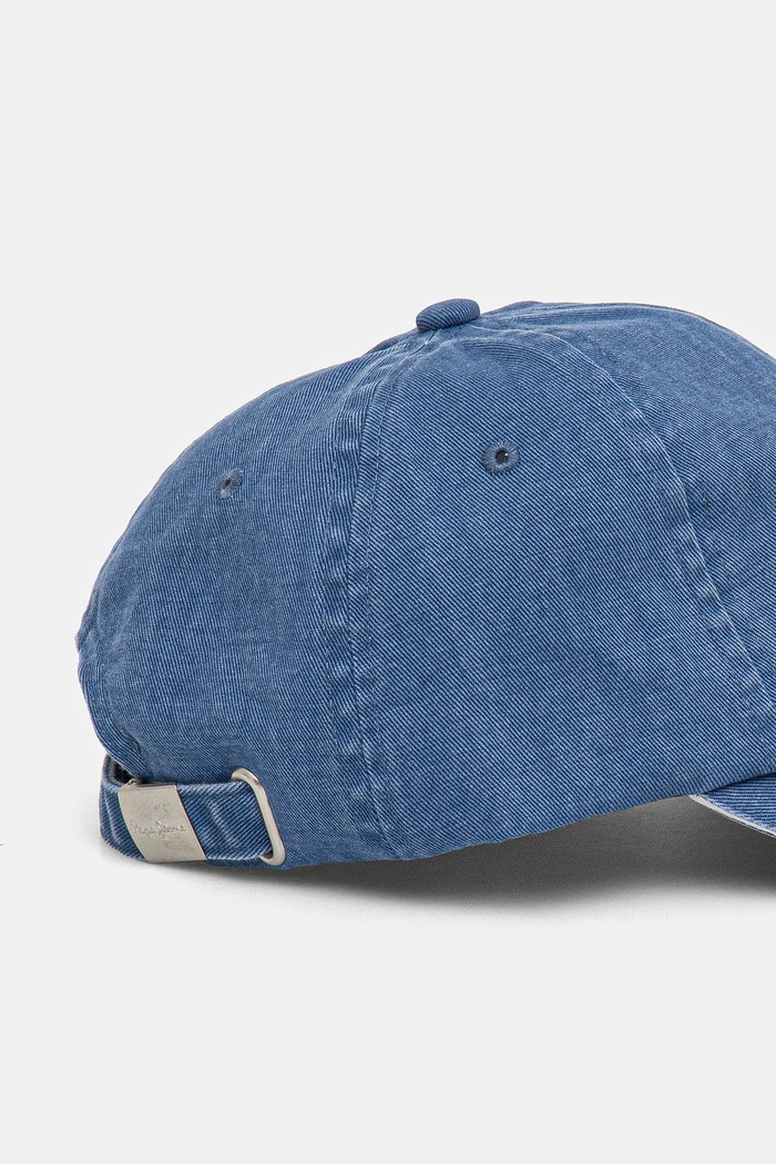 Accesorii Pepe Jeans Șapcă de baseball din bumbac WEI CAP PL040364 albastru