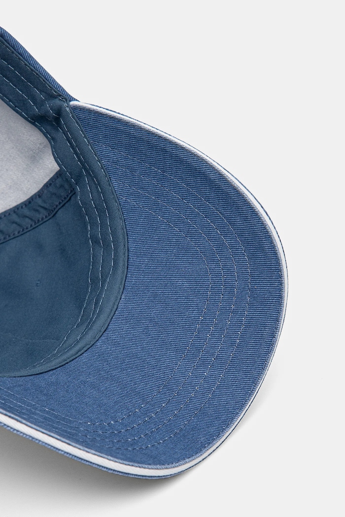 Șapcă de baseball din bumbac WEI CAP Pepe Jeans PL040364 albastru