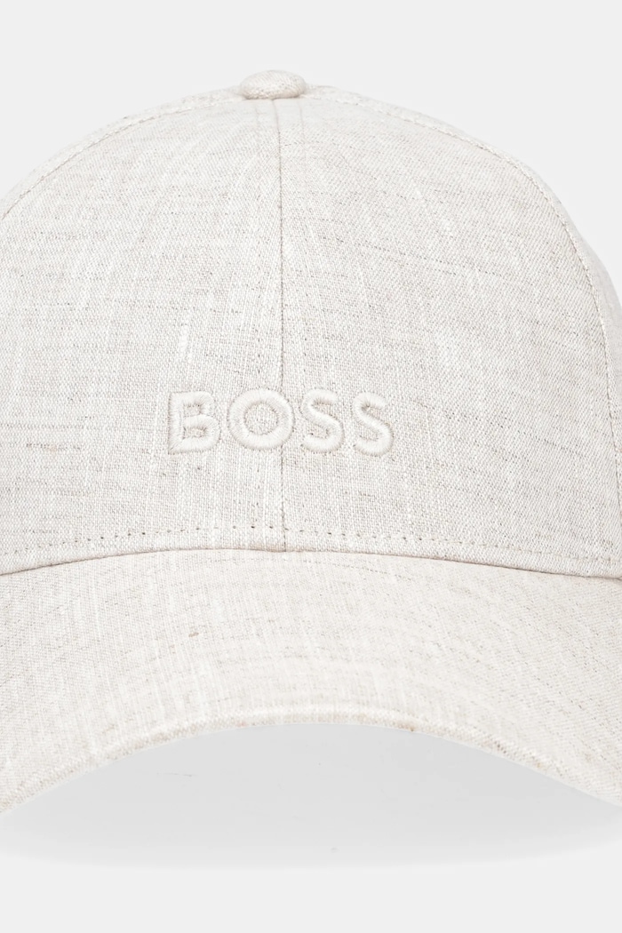 BOSS Șapcă de in 50539507 bej SS25