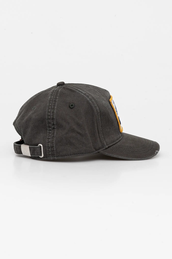 Superdry czapka z daszkiem bawełniana W9010177A.OE6 zielony SS25