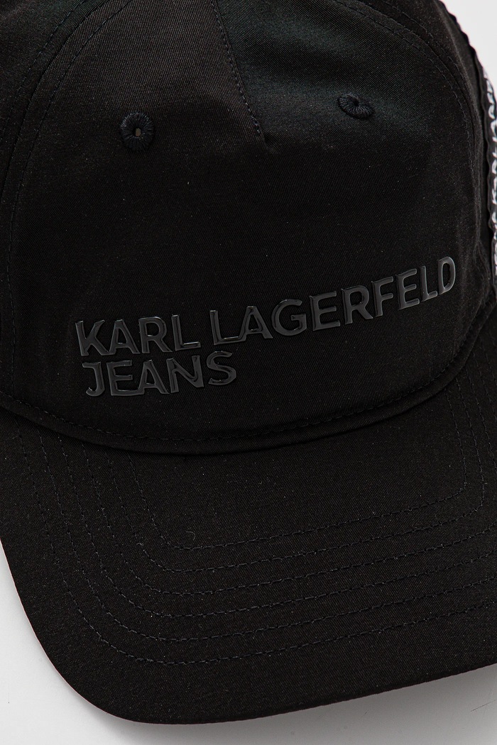 Karl Lagerfeld Jeans czapka z daszkiem A2W33026 czarny SS25