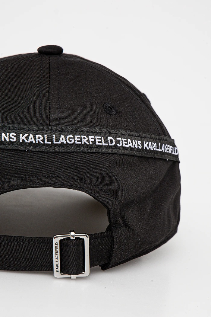 Akcesoria Karl Lagerfeld Jeans czapka z daszkiem A2W33026 czarny