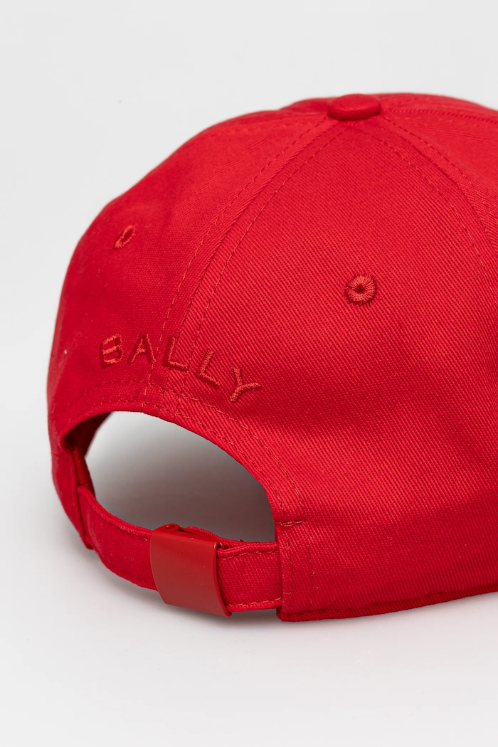 Doplňky Bavlněná baseballová čepice Bally WHA020 červená