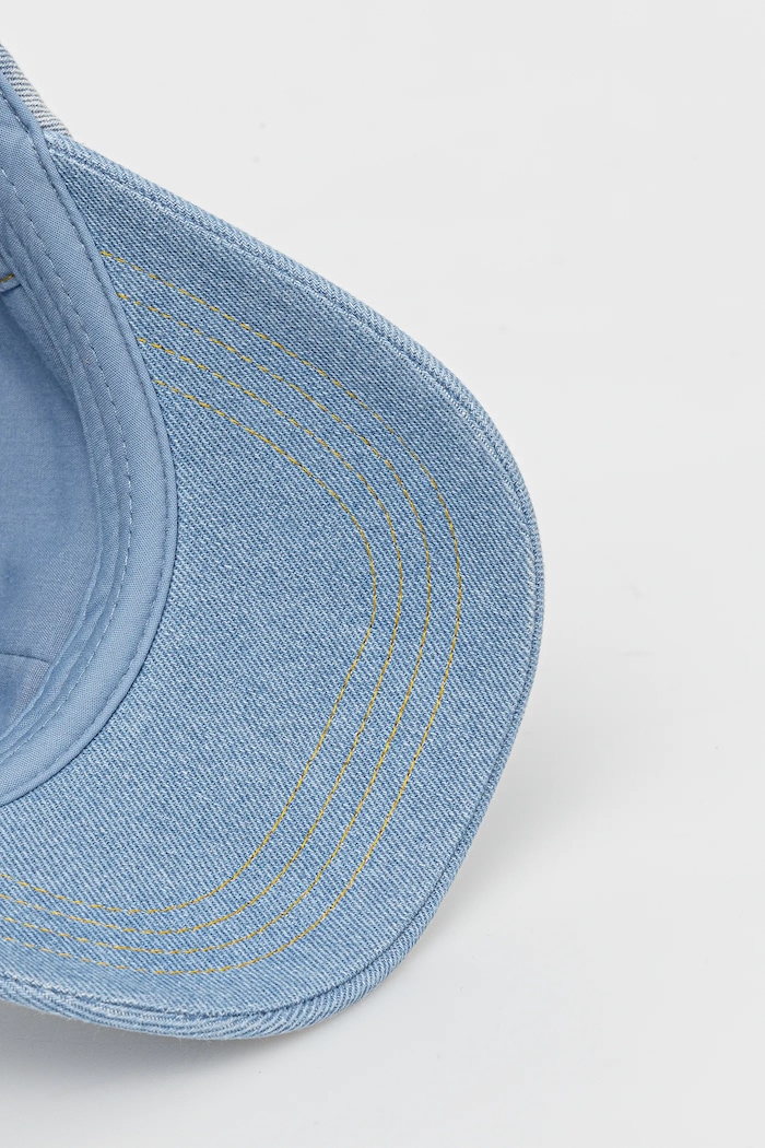 Džínsová šiltovka Guess tmavomodrá AW5288.COT01