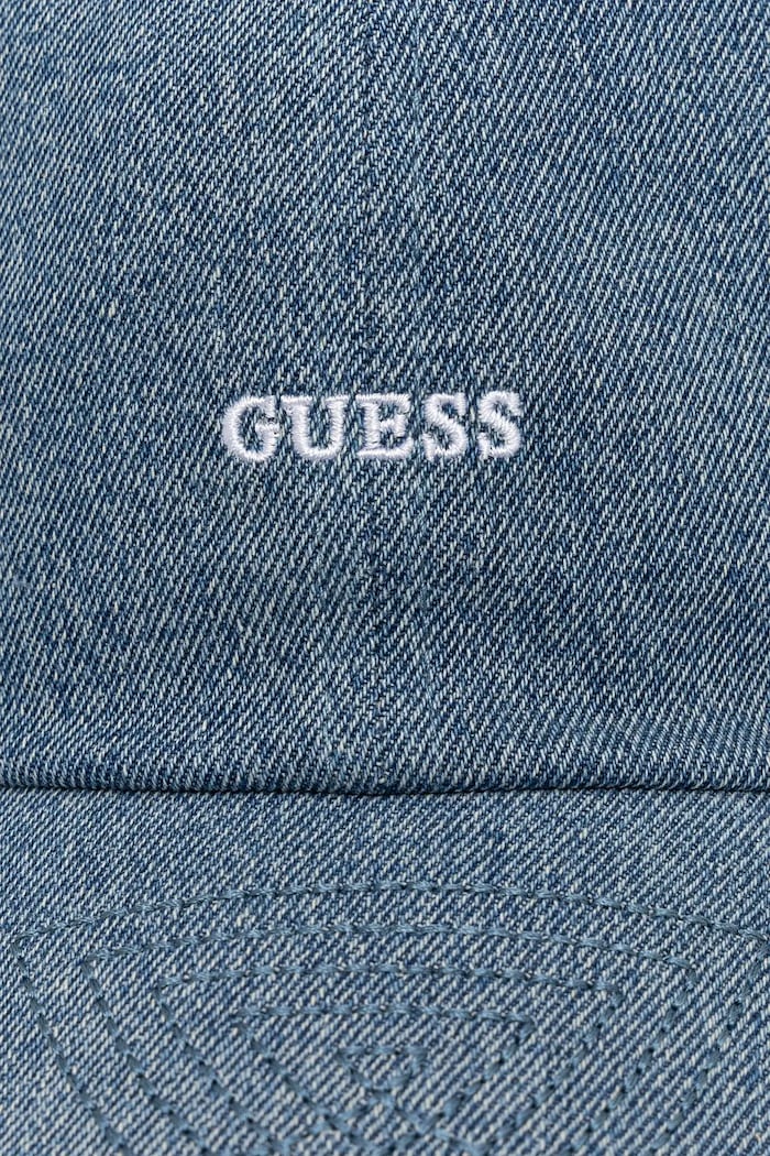 Guess czapka z daszkiem bawełniana AW5322.COT01 granatowy SS25