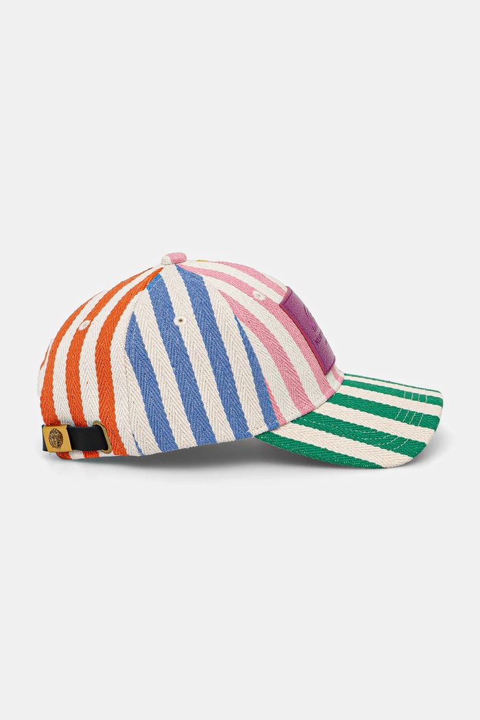 Akcesoria Kurt Geiger London czapka z daszkiem bawełniana SOUTHBANK 4419469609 multicolor