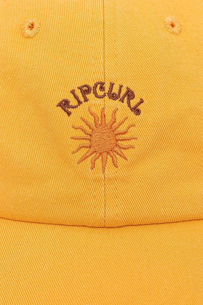 Doplnky Rip Curl čiapka so šiltom dámska bavlnená 04QWHE oranžová