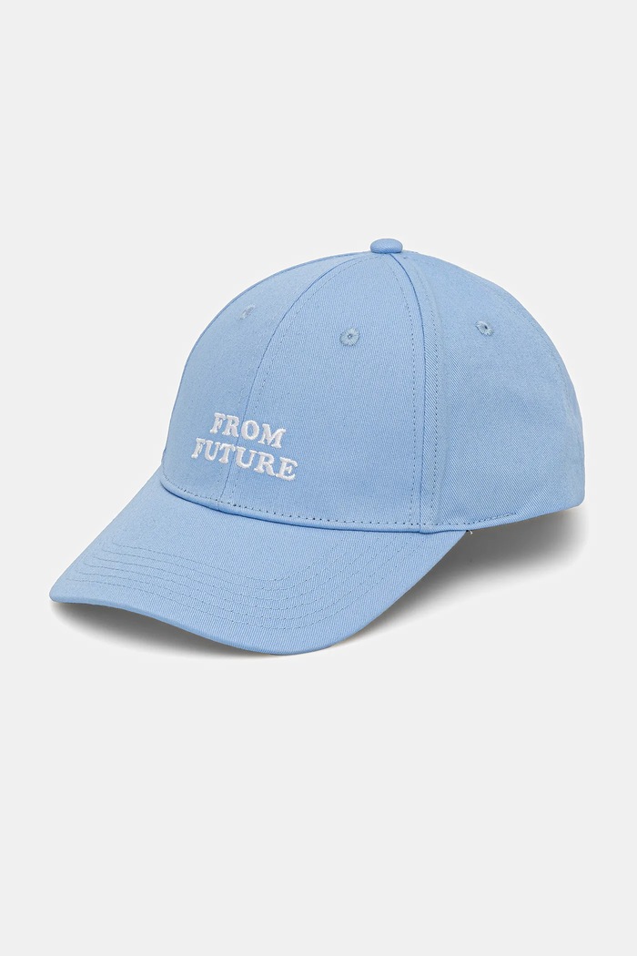 From Future bejzbolska kapa ženska pamučna natpis plava ACA00907