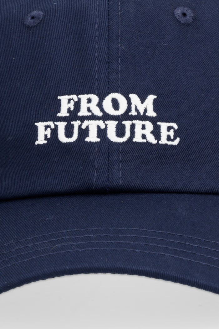 From Future női pamut baseball sapka ACA00907 sötétkék SS26