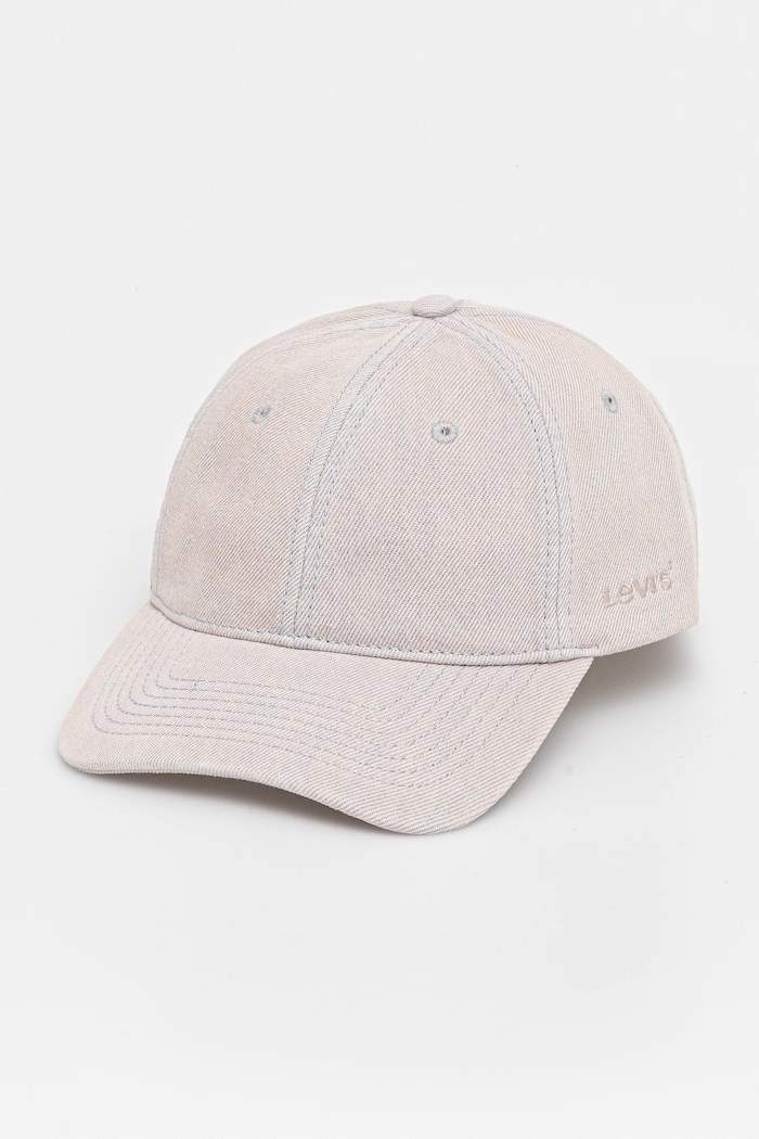 Τζιν καπέλο μπέιζμπολ Levi's βαμβάκι ροζ D7923.0009