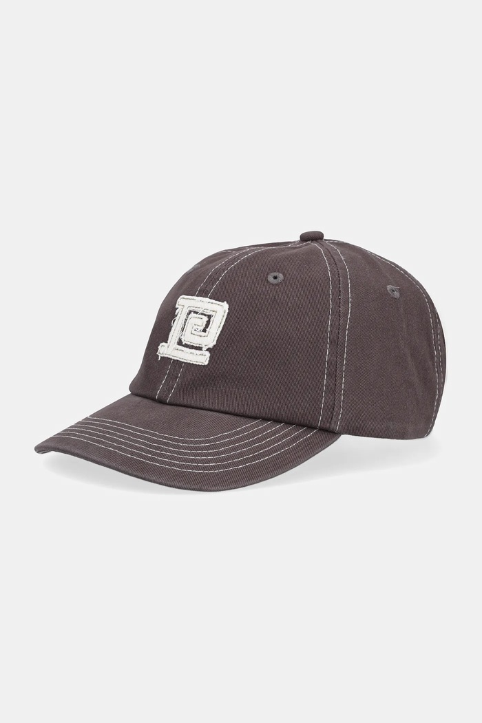 Bombažna bejzbolska kapa P.E Nation Monogram Bombaž siva 252A108
