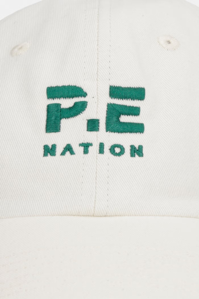 P.E Nation pamut baseball sapka Heads Up 251A299 bézs SS26