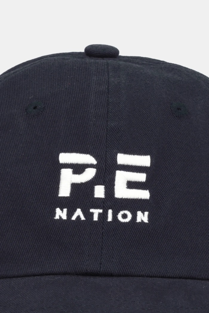 P.E Nation pamut baseball sapka Heads Up 251A299 sötétkék SS26