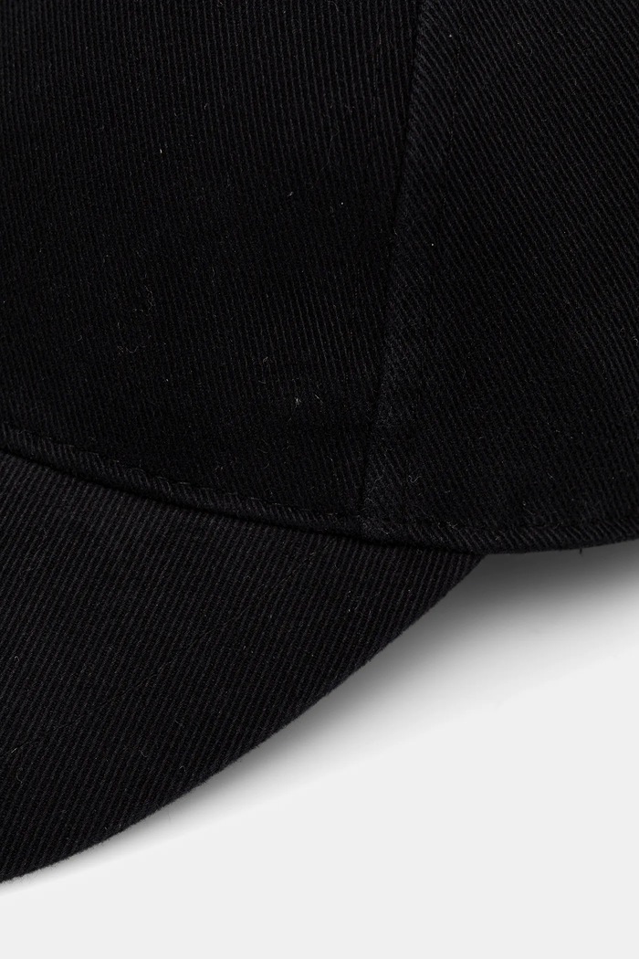 Bavlněná baseballová čepice Filippa K 31419.FK černá SS25