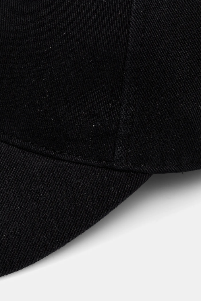 Bavlněná baseballová čepice Filippa K 31419.FK černá SS25