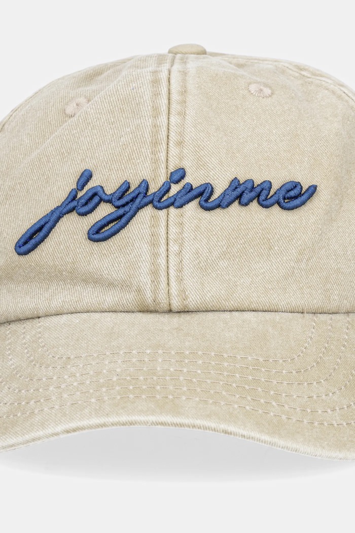 JOYINME czapka bejsbolówka damska jeansowa Radiance Czapka.Radiance zielony SS26