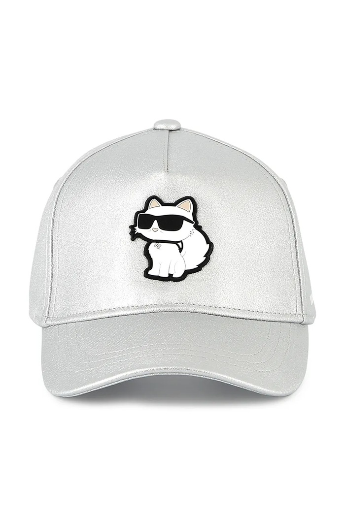 Karl Lagerfeld czapka z daszkiem bawełniana dziecięca Z30392