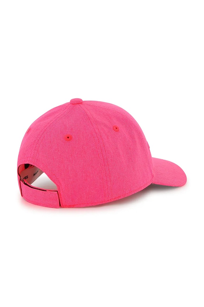 Παιδικό βαμβακερό καπέλο μπέιζμπολ Marc Jacobs W60561 ροζ SS25
