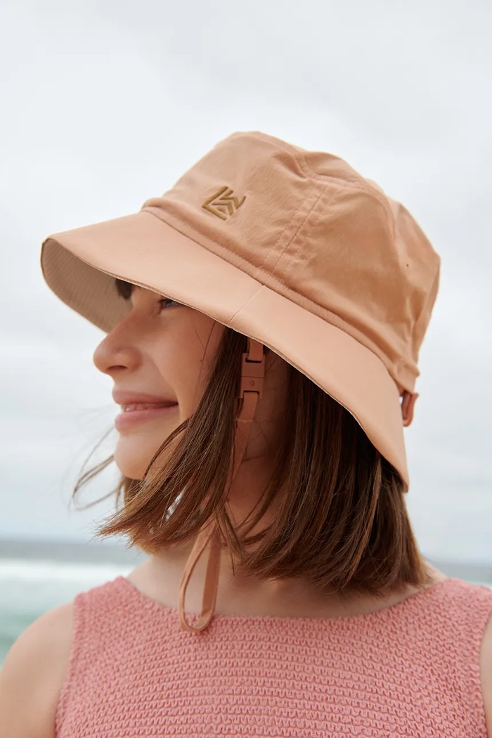 Детска капела Liewood Seraphina Sporty Bucket Hat други оранжев LW19666