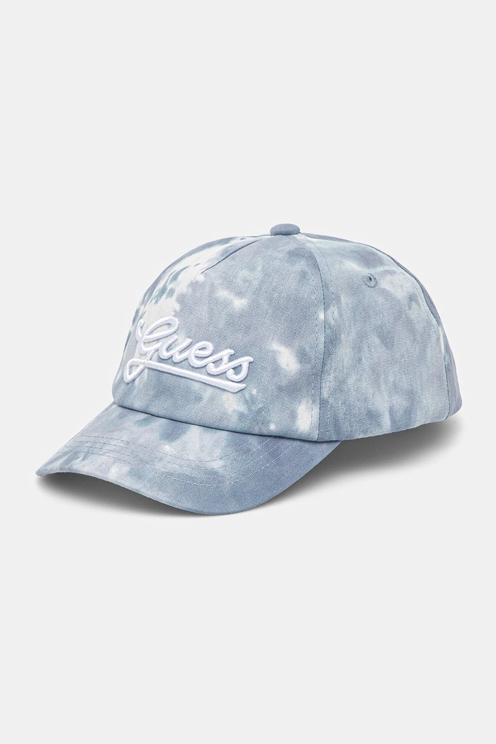 Dětská bavlněná kšiltovka Guess bavlna modrá H5GZ00.WH8W0.PPYA