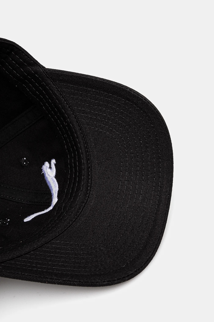 Puma șapcă din bumbac pentru copii ESS CAT BB Cap negru 026114