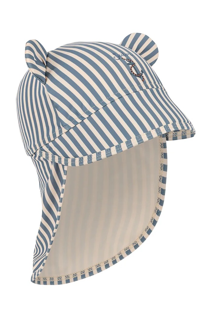 Konges Sløjd Caciula copii ASTER BEAR SUN HAT GRS albastru KS102477