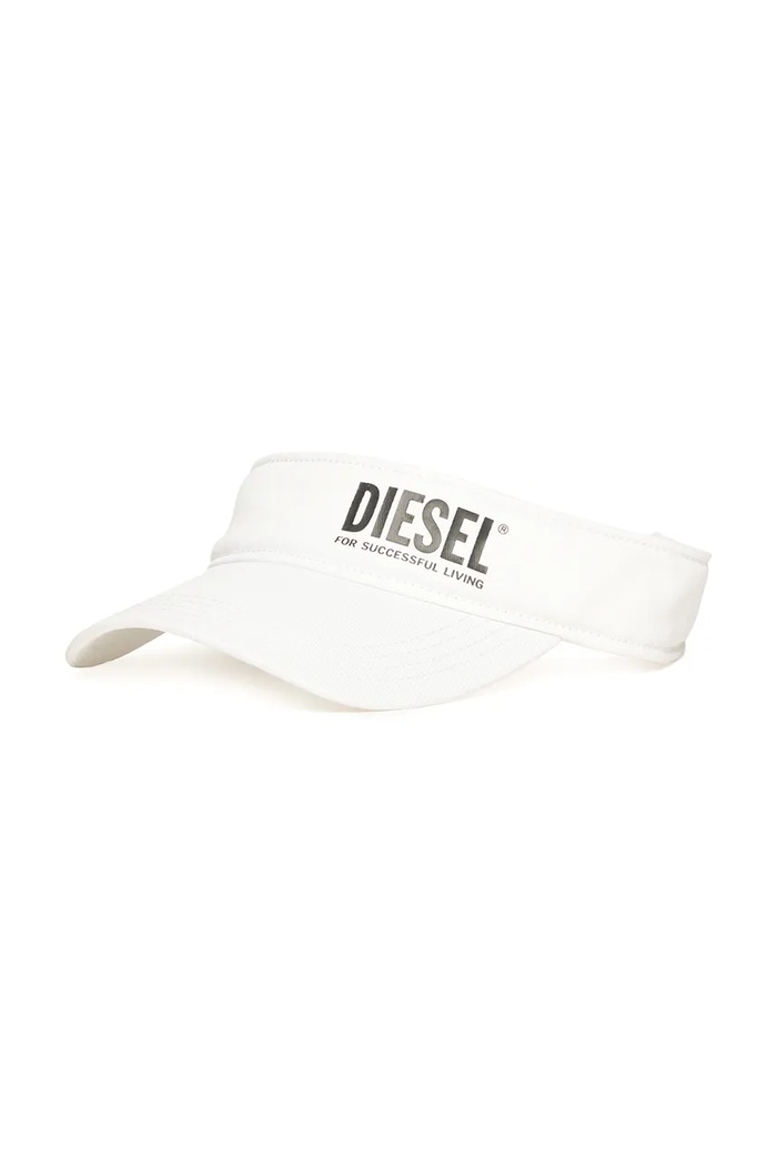 Dječji pamučni šilt Diesel FDELS HAT print bijela J02126