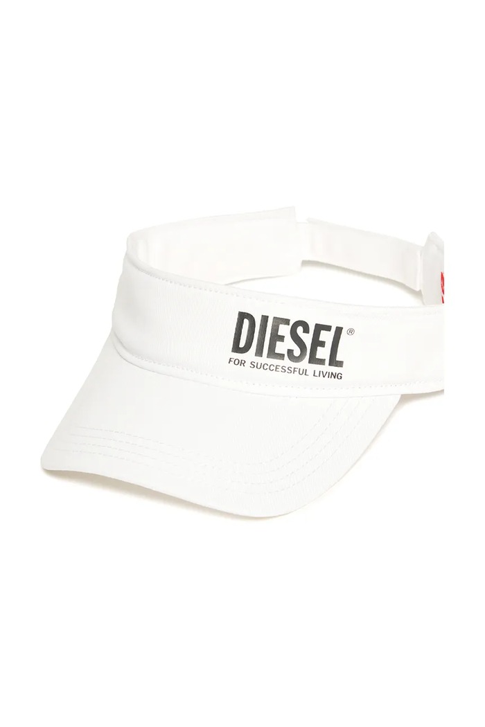 Dječaci Dječji pamučni šilt Diesel FDELS HAT J02126 bijela