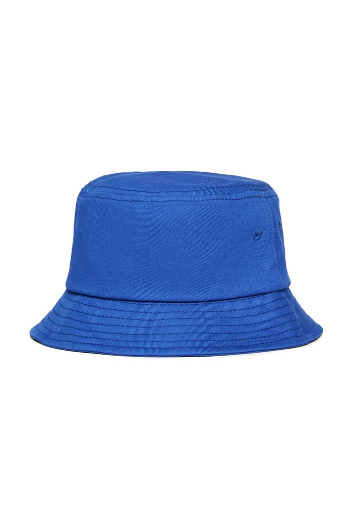 Детска памучна капела Diesel FIRCUS HAT J02128 син SS25