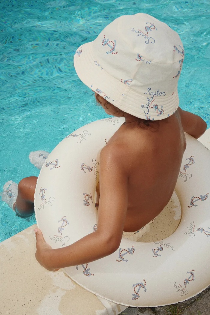 Konges Sløjd Kapelusz ASNOU BUCKET HAT beżowy KS103343