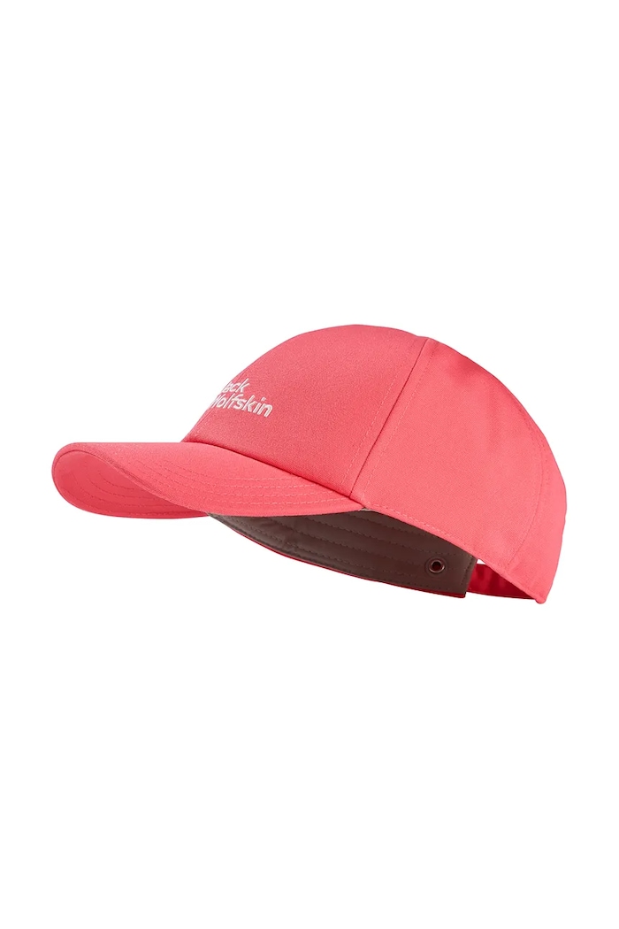 Dětská baseballová čepice Jack Wolfskin BASEBALL CAP K 1901013 růžová SS25