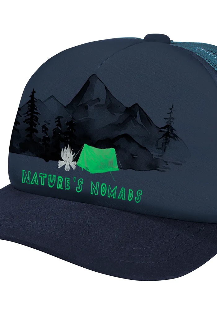 Jack Wolfskin czapka z daszkiem dziecięca ANIMAL MESH CAP K granatowy 1908565