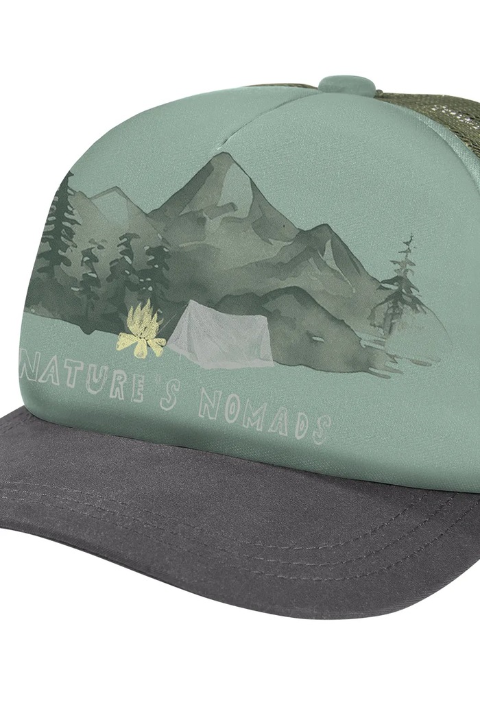 Jack Wolfskin czapka z daszkiem dziecięca ANIMAL MESH CAP K zielony 1908565