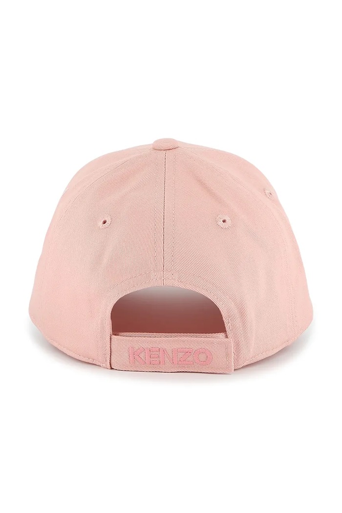 Dječaci Pamučna kapa sa šiltom za bebe Kenzo Kids K60880.44.50 narančasta