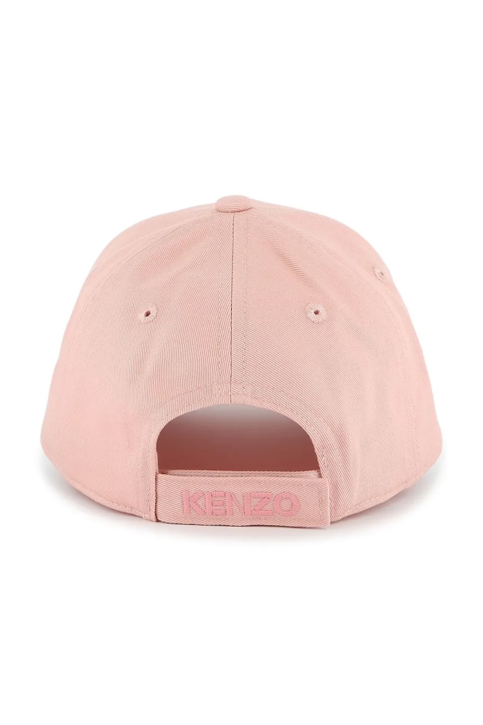 Dječaci Pamučna kapa sa šiltom za bebe Kenzo Kids K60880.44.50 narančasta