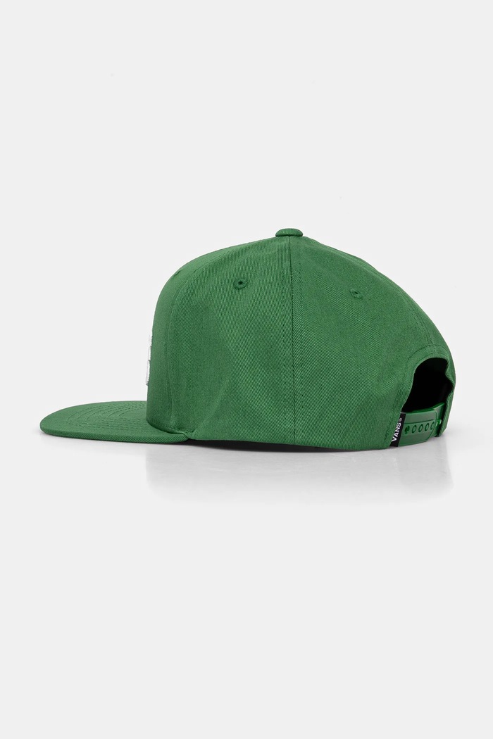 Băieți Vans șapcă din bumbac pentru copii DROP V II SNAPBACK VN0A36OUBR11 verde