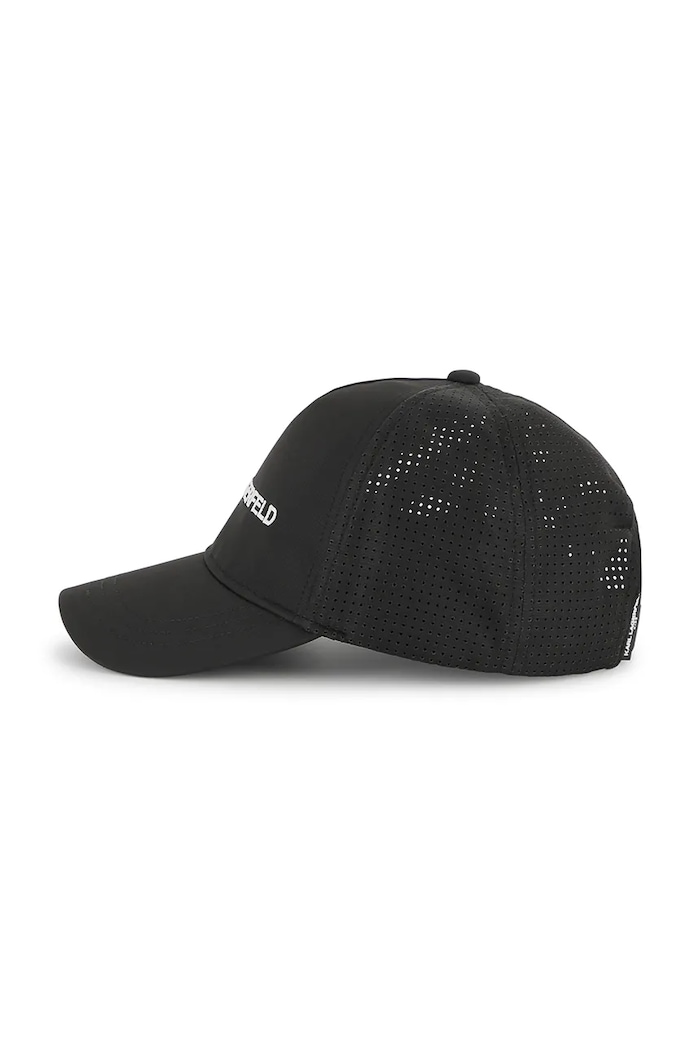 Karl Lagerfeld czapka z daszkiem dziecięca czarny Z30395