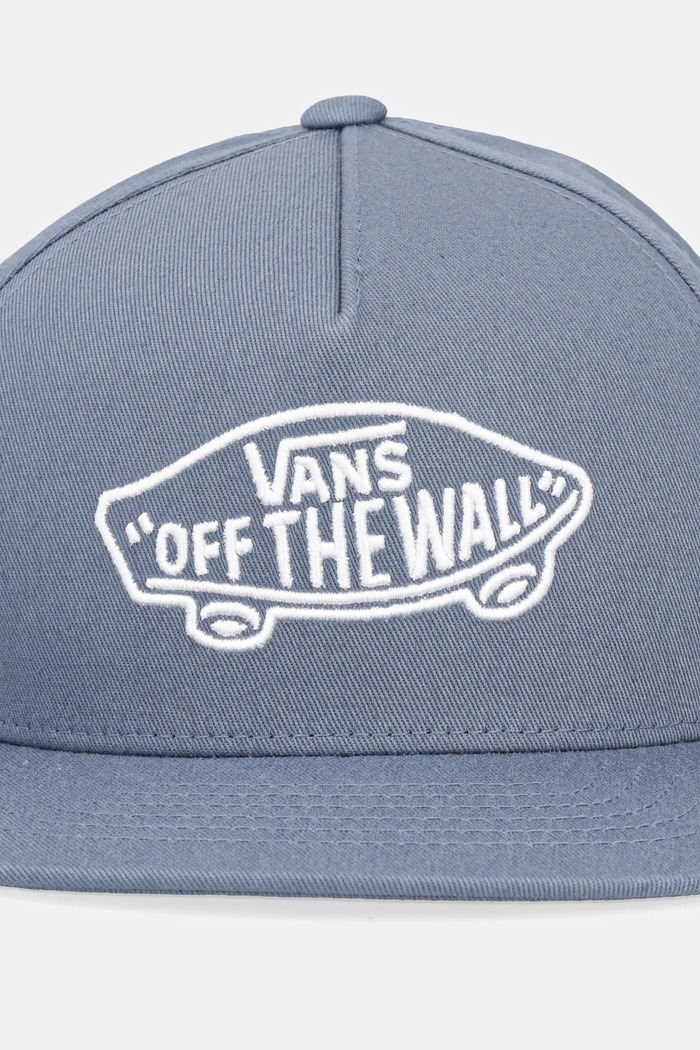 Vans șapcă din bumbac pentru copii Classic Vans Snapback VN000J4VRV21 albastru SS25