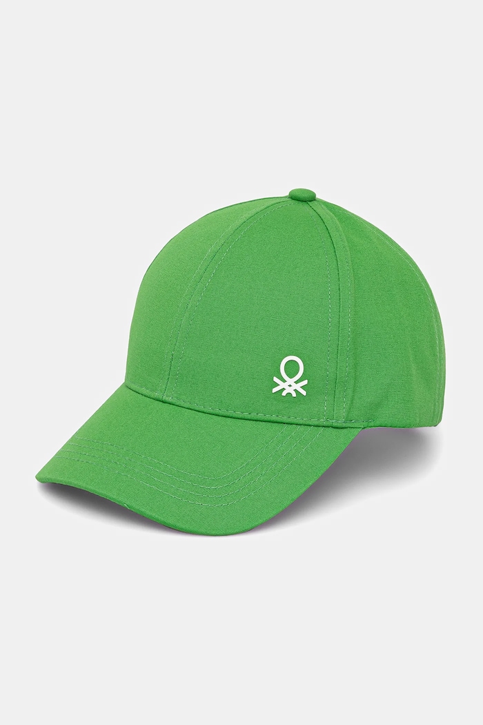 United Colors of Benetton șapcă bumbac verde 6YCTGA012.P.Seasonal