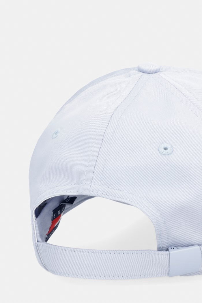 Doplnky Tommy Jeans čiapka so šiltom pánska bavlnená AM0AM12933 modrá
