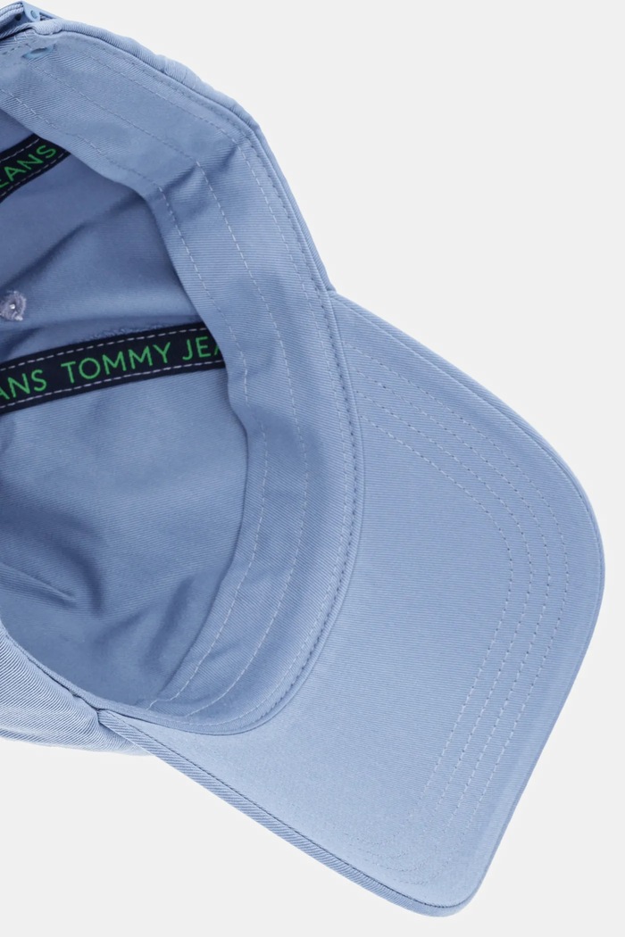Tommy Jeans kšiltovka pánská bavlněná modrá AM0AM12933