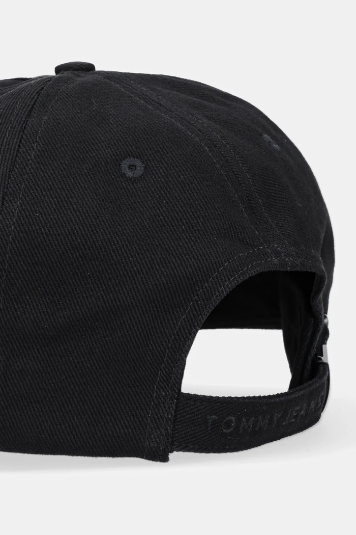 Dodaci Pamučna kapa sa šiltom Tommy Jeans AM0AM13318 crna