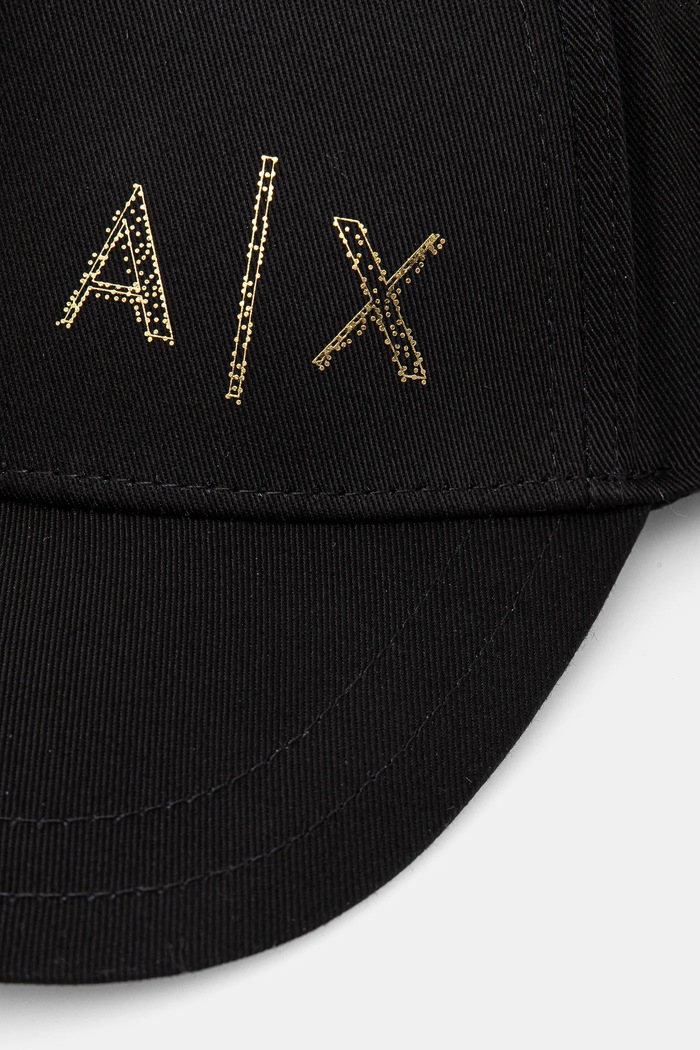 Pamučna kapa sa šiltom Armani Exchange XM000282.AF12102 crna SS25