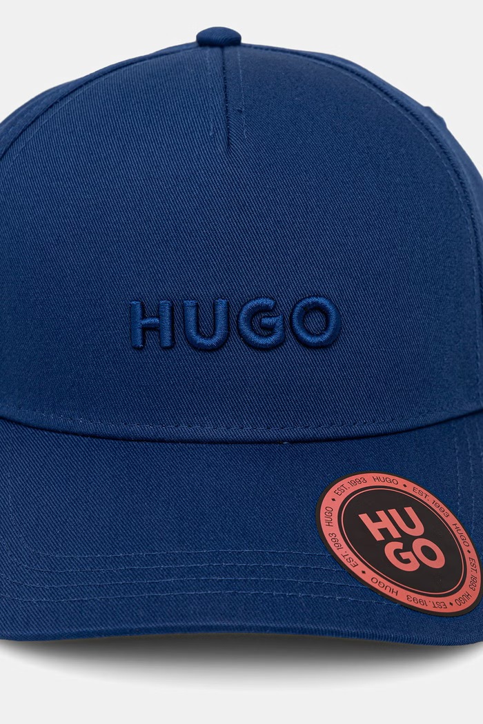 HUGO кепка чоловіча бавовняна Jude 50533410 блакитний SS26