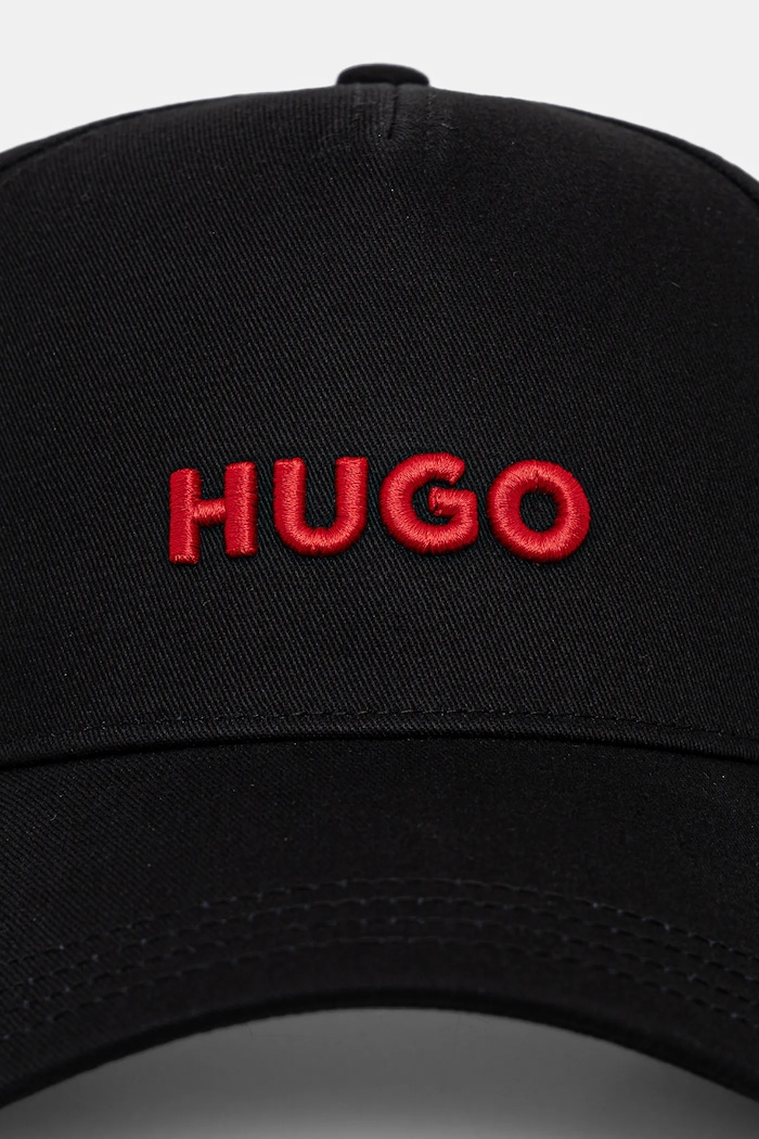 HUGO kšiltovka pánská bavlněná Jude 50533410 černá SS26
