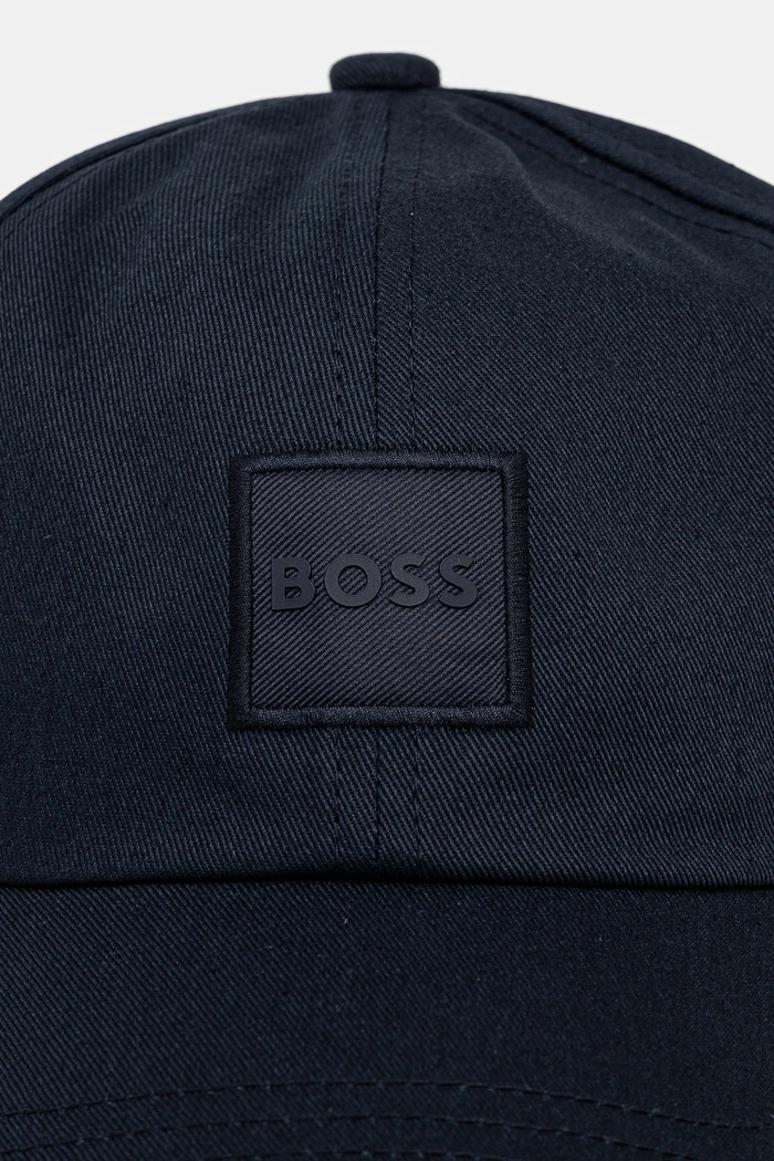 BOSS Orange șapcă de baseball pentru bărbați din bumbac Derrel-PL 50535555 bleumarin SS26