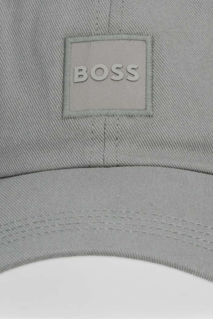 BOSS Orange baseball kapa moška bombažna Derrel-PL 50535555 zelena SS26