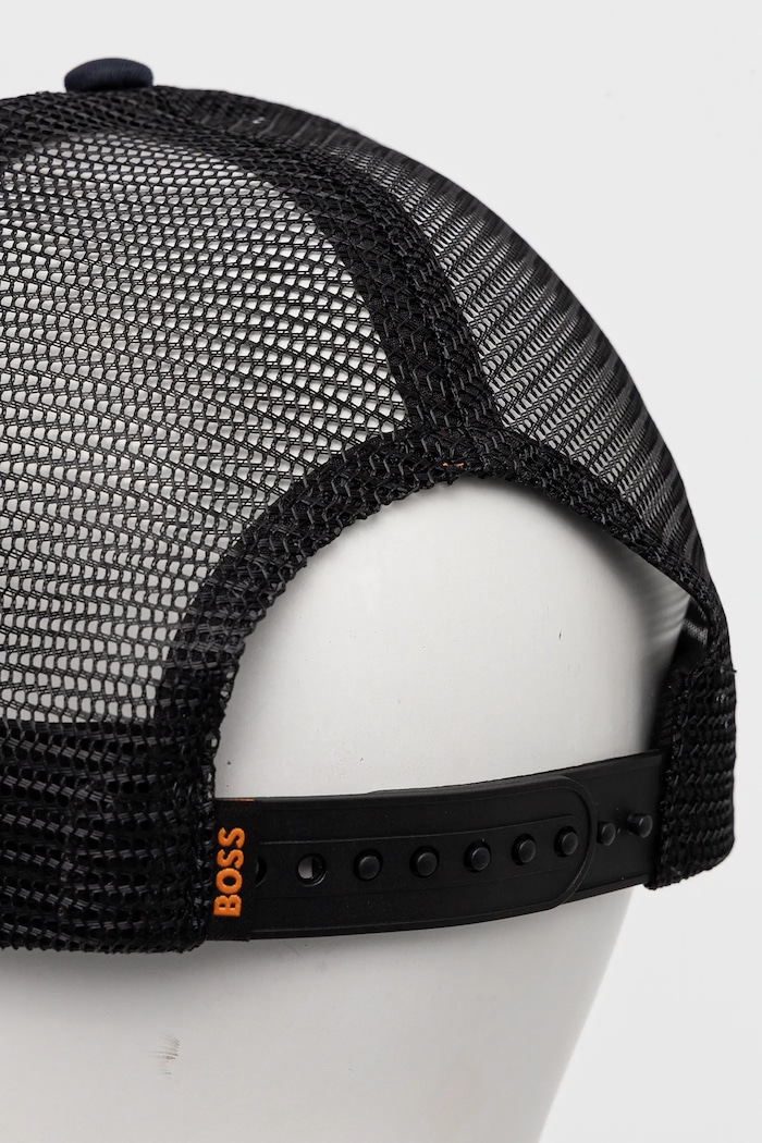 BOSS Orange trucker čepice pánská Elliot-PL 50535622 námořnická modř