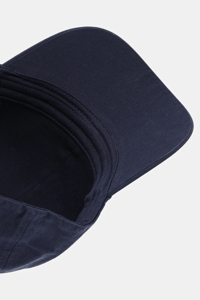 Tommy Hilfiger czapka z daszkiem bawełniana granatowy AM0AM13001